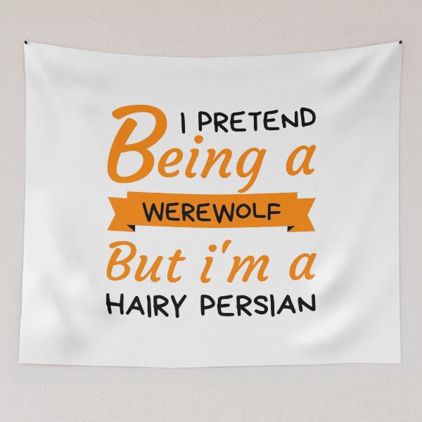 Artikelvorschau, Haariger persischer Werwolf - Persisches (iranisches) Halloween entworfen und verkauft von Persian Pride Official.