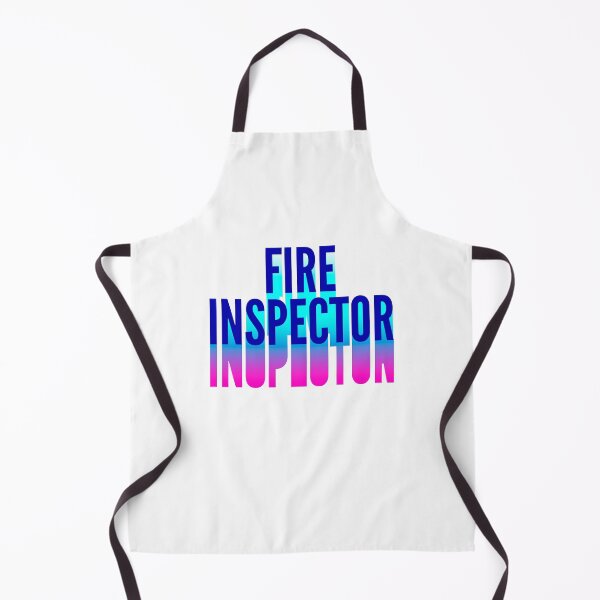 Item preview, Fire inspector With Long Gradient Shadow designed and sold by SVPOD.