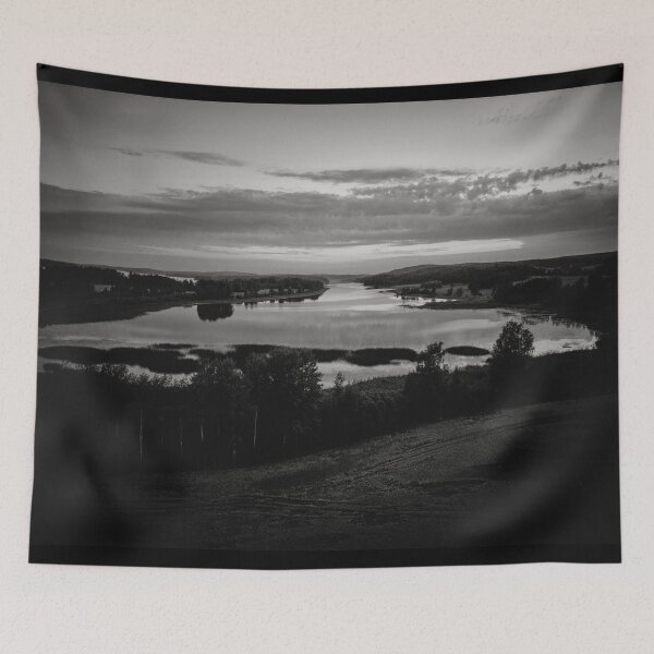 Item preview, Kauniaistenlahti sunset bw designed and sold by Jouko Lehto Photography.