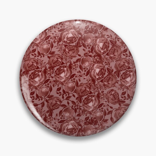 Item preview, Burgundy Red Peonies-Floral Pattern designed and sold by Lupita  Blu.