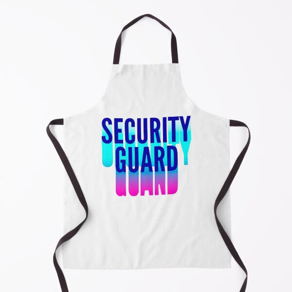 Item preview, Security guard With Long Gradient Shadow designed and sold by SVPOD.