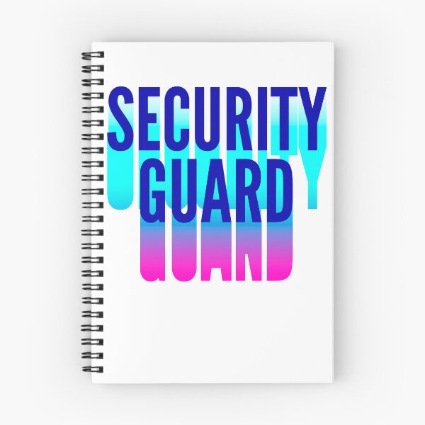 Item preview, Security guard With Long Gradient Shadow designed and sold by SVPOD.