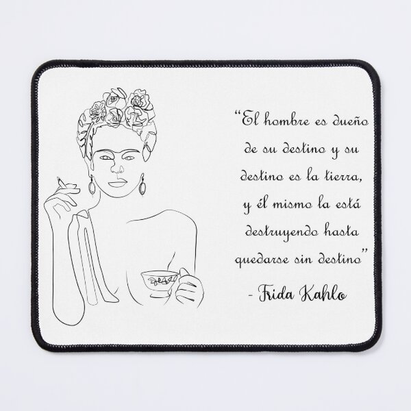 Item preview, Frida Kahlo Quote - Frida Kahlo Portrait - Typography designed and sold by artswag.