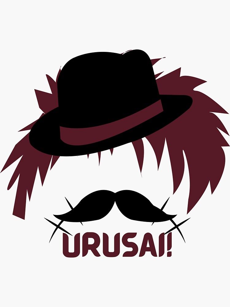 the-japanese-detective-urusai-version-6-sticker-for-sale-by