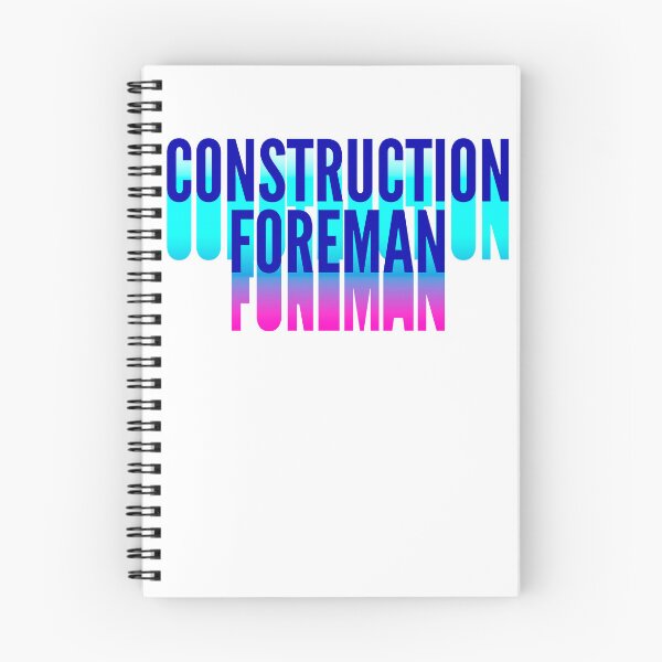 Item preview, Construction Foreman With Long Gradient Shadow designed and sold by SVPOD.