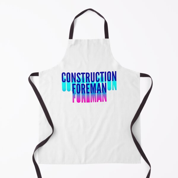 Item preview, Construction Foreman With Long Gradient Shadow designed and sold by SVPOD.