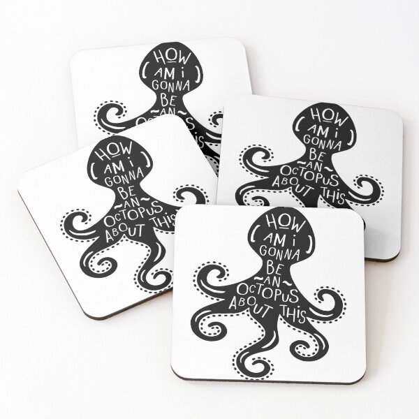 Item preview, Bastille Pompeii Misheard Octopus Lyrics Sticker designed and sold by WildKite.
