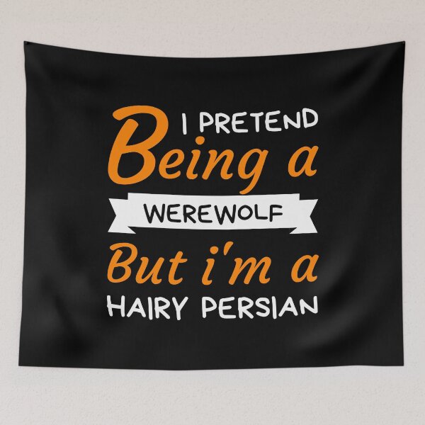 Artikelvorschau, Haariger persischer Werwolf - Persisches (iranisches) Halloween entworfen und verkauft von Persian Pride Official.