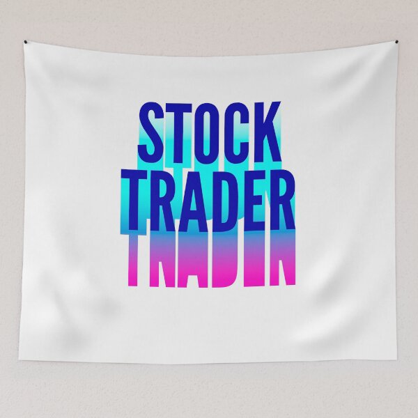 Item preview, Stock trader With Long Gradient Shadow designed and sold by SVPOD.