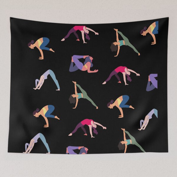 Item preview, yoga girl designed and sold by Sunset Design.