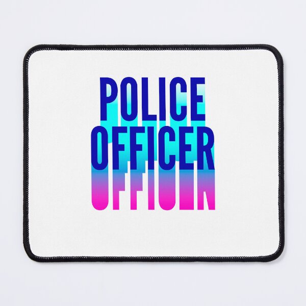 Item preview, Police Officer With Long Gradient Shadow designed and sold by SVPOD.