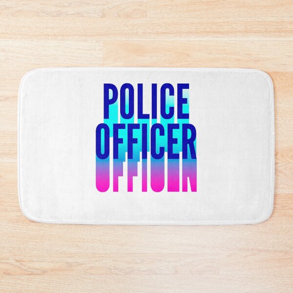 Item preview, Police Officer With Long Gradient Shadow designed and sold by SVPOD.