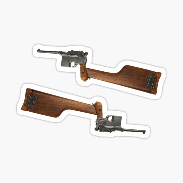 Artikel-Vorschau von Mauser Parabellum Maschinengewehr-Aufkleberpaket, designt und verkauft von WalterBenson.