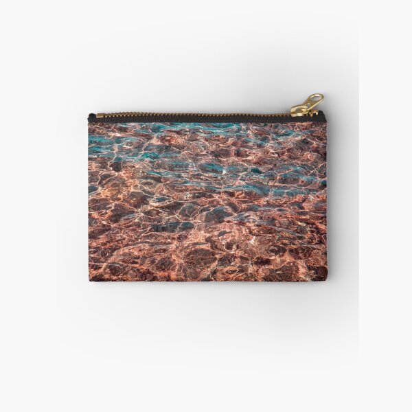 Item preview, Sophisticated Layered Patterns in Burnt Umber with Teal Accents - Take Three designed and sold by Georgia Mizuleva.