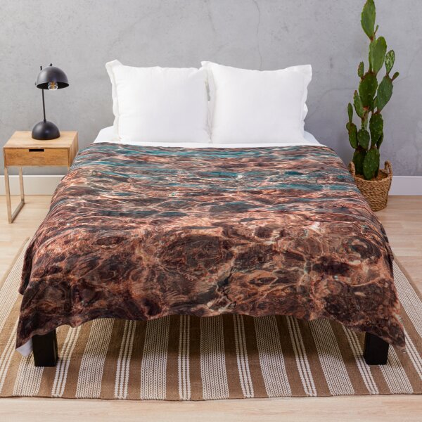 Item preview, Sophisticated Layered Patterns in Burnt Umber with Teal Accents - Take Three designed and sold by Georgia Mizuleva.