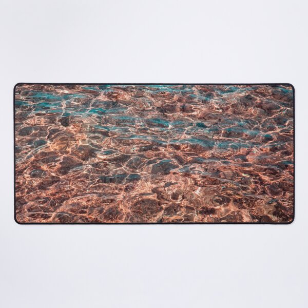 Item preview, Sophisticated Layered Patterns in Burnt Umber with Teal Accents - Take Three designed and sold by Georgia Mizuleva.