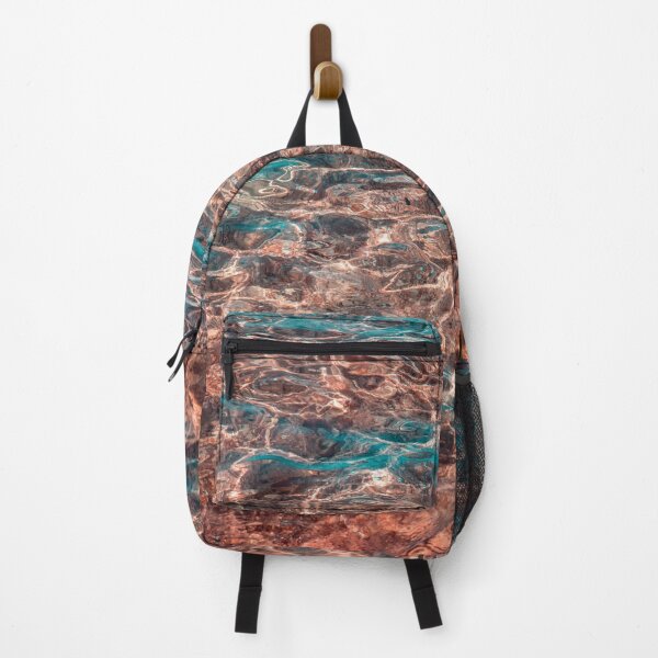 Item preview, Sophisticated Layered Patterns in Burnt Umber with Teal Accents - Take Four designed and sold by Georgia Mizuleva.