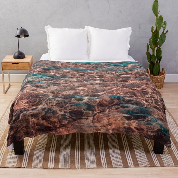 Item preview, Sophisticated Layered Patterns in Burnt Umber with Teal Accents - Take Four designed and sold by Georgia Mizuleva.