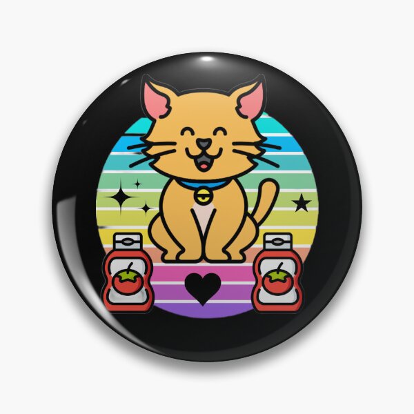 Item preview, Cat Ketchup funny-Chup Funny Food Pun designed and sold by Trucker10.