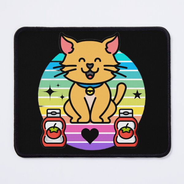 Item preview, Cat Ketchup funny-Chup Funny Food Pun designed and sold by Trucker10.
