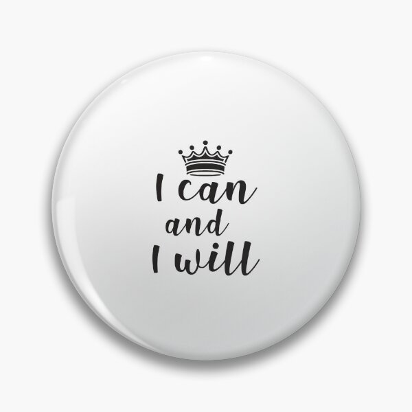 Item preview, i can and i will designed and sold by MallsD.