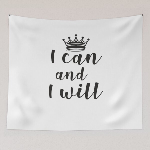 Item preview, i can and i will designed and sold by MallsD.