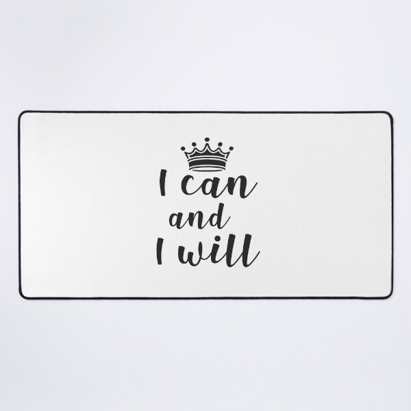 Item preview, i can and i will designed and sold by MallsD.