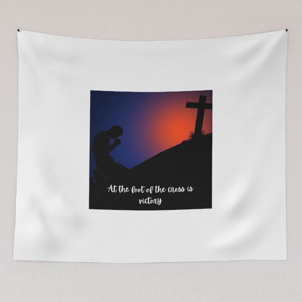 Item preview, At the foot of the cross is victory designed and sold by LeBarts.