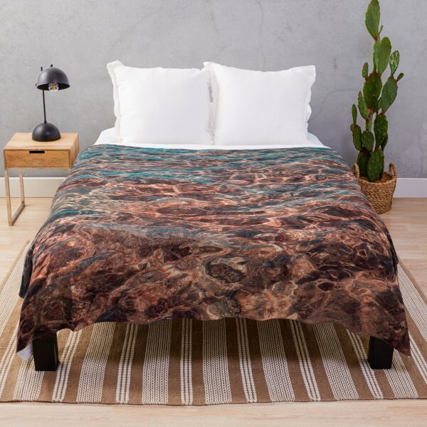 Item preview, Sophisticated Layered Patterns in Burnt Umber with Teal Accents - Take Two designed and sold by Georgia Mizuleva.