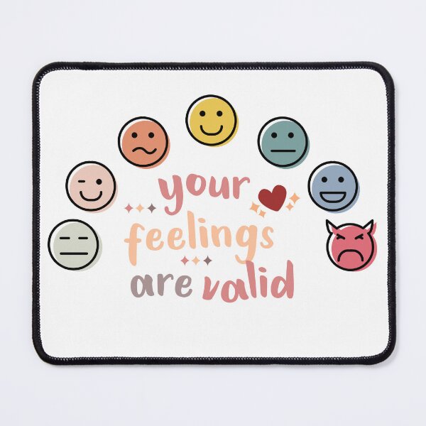 Item preview, your feelings are valid designed and sold by Zakaria-4.