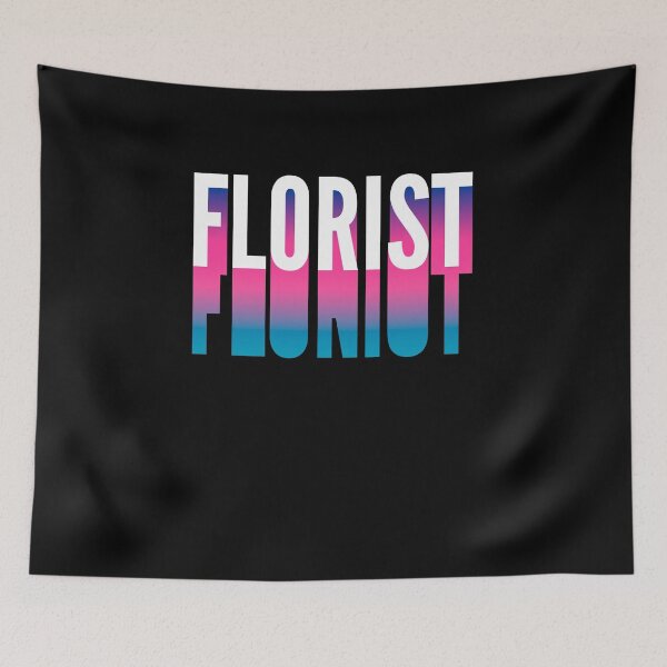 Item preview, Florist With Long Gradient Shadow designed and sold by SVPOD.
