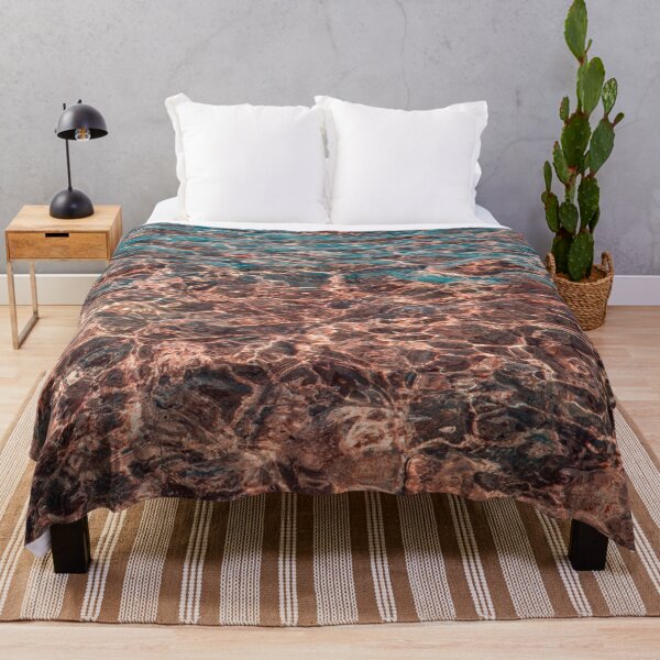 Item preview, Sophisticated Layered Patterns in Burnt Umber with Teal Accents - Take One designed and sold by Georgia Mizuleva.