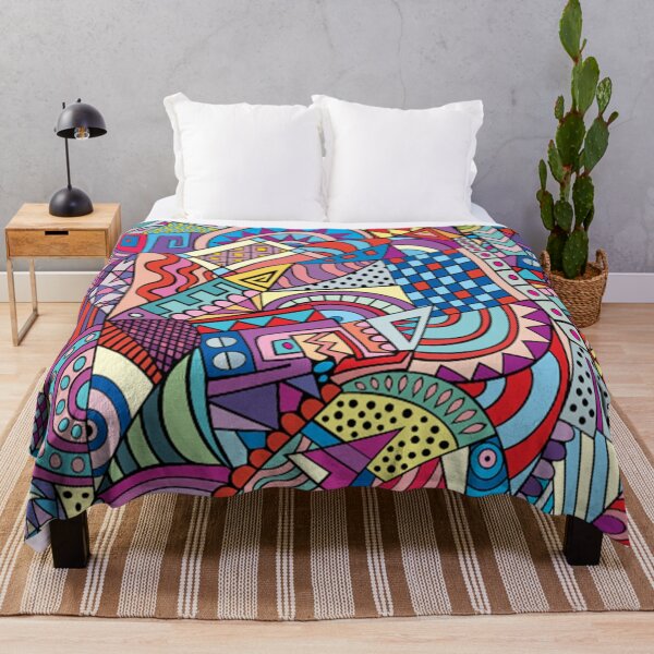 Item preview, Abstract art Color Geometry Pattern designed and sold by peerlessdesign3.