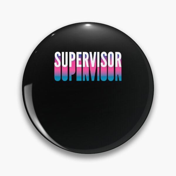 Item preview, Supervisor With Long Gradient Shadow designed and sold by SVPOD.