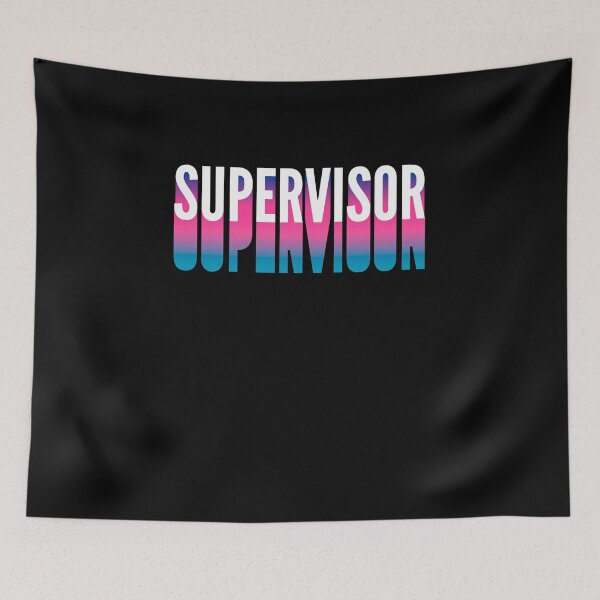 Item preview, Supervisor With Long Gradient Shadow designed and sold by SVPOD.