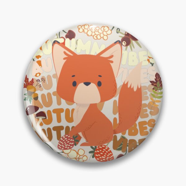 Item preview, Autumn Vibes Cute Fox Design For Fall Lovers designed and sold by TrulyEpoque.