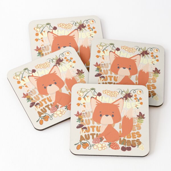 Item preview, Autumn Vibes Cute Fox Design For Fall Lovers designed and sold by TrulyEpoque.