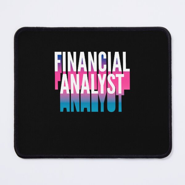 Item preview, Financial analyst With Long Gradient Shadow designed and sold by SVPOD.