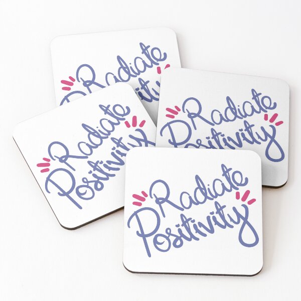 Item preview, Radiate Positivity Lettering design designed and sold by Khotekmei.