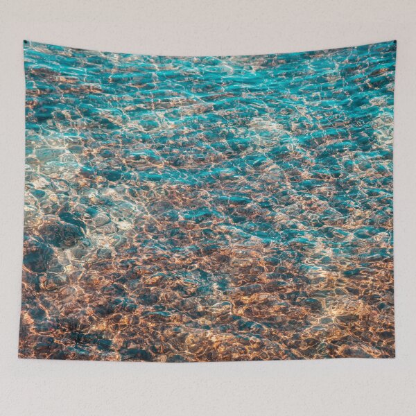 Item preview, Sophisticated Layered Patterns in Rich Turquoise and Burnt Sienna Hues designed and sold by Georgia Mizuleva.