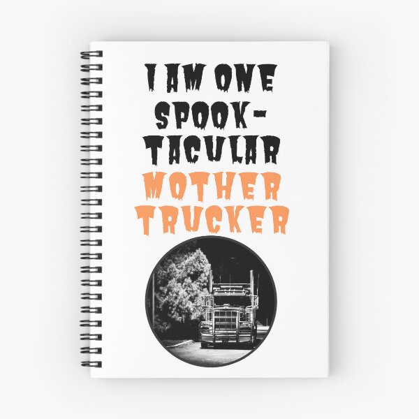 Item preview, One Spooktacular Mother Trucker - Halloween - Funny Trucker Mothertrucker designed and sold by OutdoorsZee1.