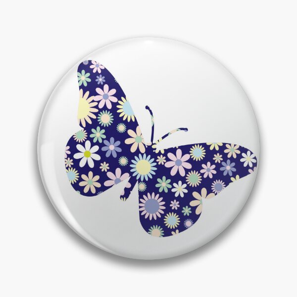Item preview, Light Blue Butterfly Floral Mandala designed and sold by Design-Maniya.