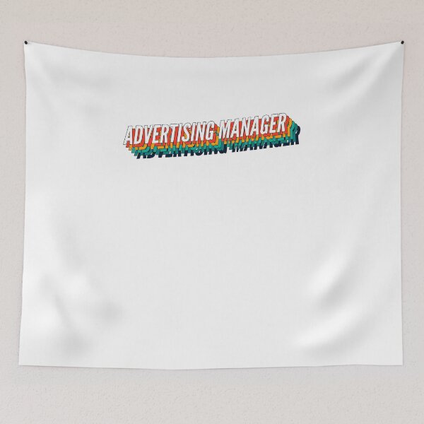 Item preview, Advertising Manager Retro Vintage Label For The Best Advertising Manager  designed and sold by SVPOD.