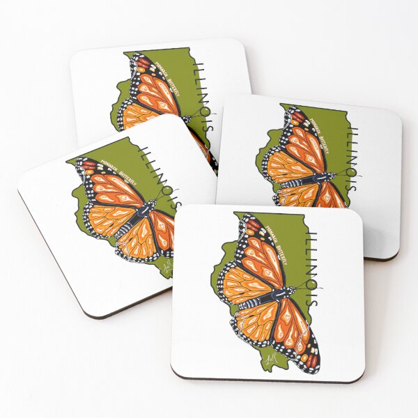 Item preview, Illinois State Butterfly - The Monarch designed and sold by Lacy Wolff Ewing.
