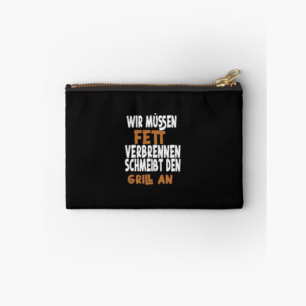 Item preview,  Wir müssen Fett verbrennen schmeißt den Grill an  designed and sold by toufikpromo.