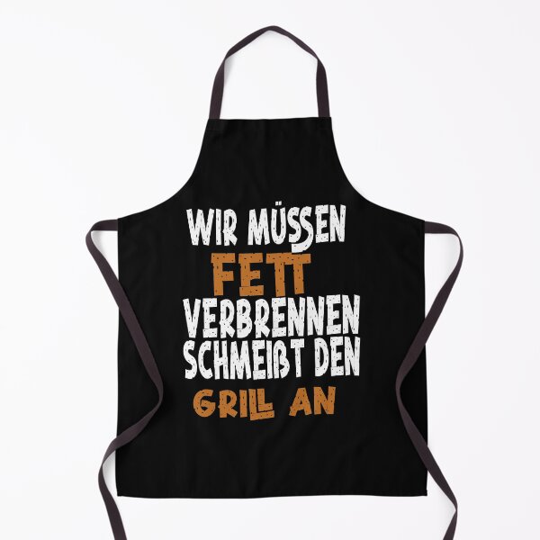 Item preview, Wir müssen Fett verbrennen schmeißt den Grill an designed and sold by toufikpromo.