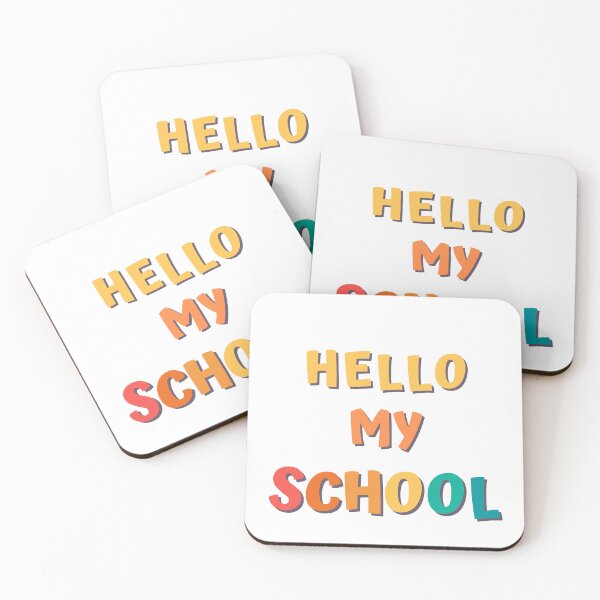 Item preview, Hello My School, School day designed and sold by WORLD-SOFIA.