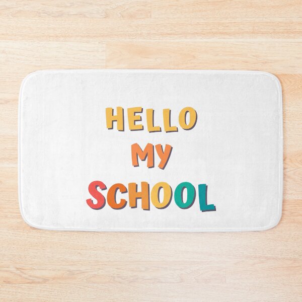 Item preview, Hello My School, School day designed and sold by WORLD-SOFIA.