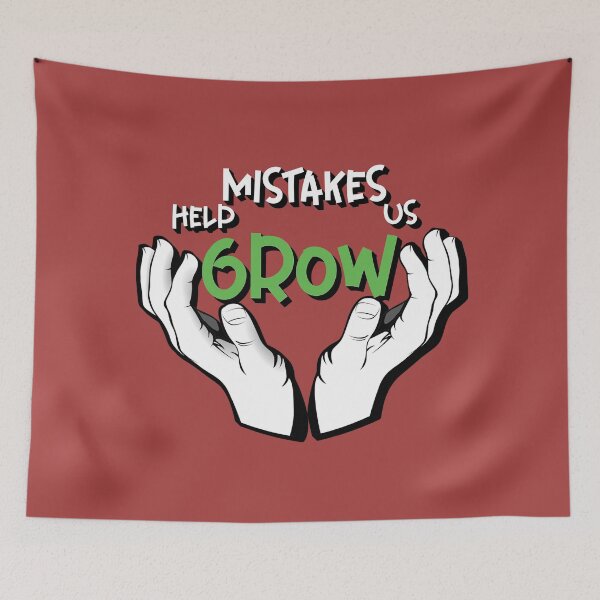 Item preview, mistakes help us grow designed and sold by sednalafandy79.
