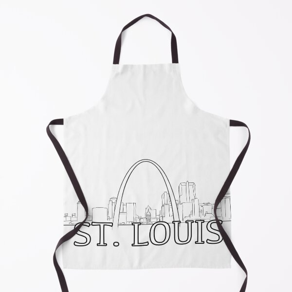 Item preview, Line outline of the St. Louis Skyline - WelshDesigns designed and sold by welshdesigns.